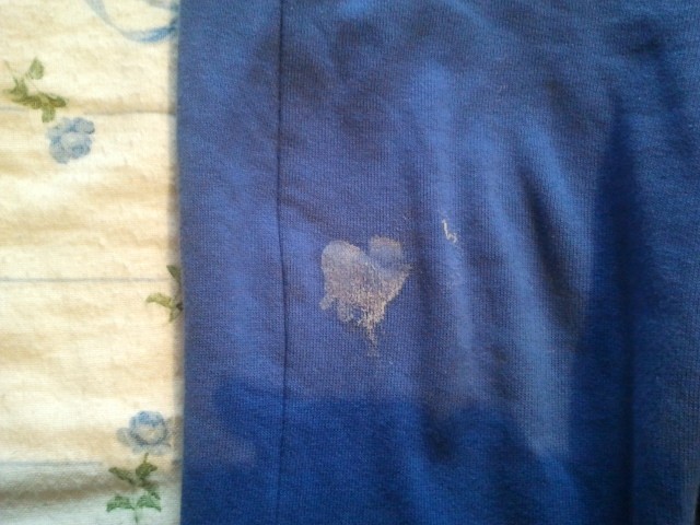 a heart on the coverlet image